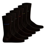 GANT Herren Socken, 6er Pack - Soft Cotton Socks, Strümpfe, Logo, einfarbig