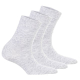 Tamaris Damen Socken, 3er Pack - Comfort Cotton Socks, Crew Socken, einfarbig