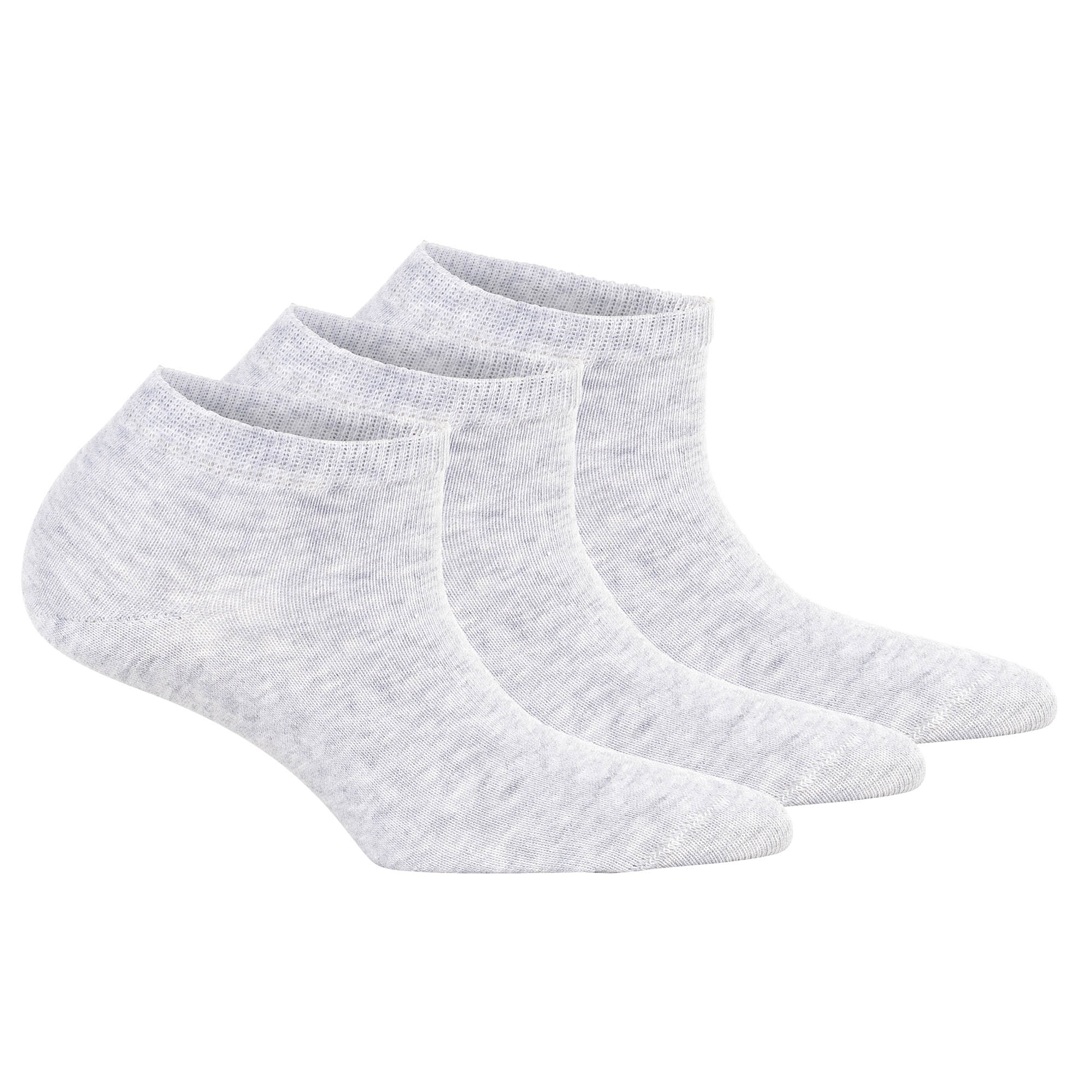 Tamaris Damen Sneakersocken, 3er Pack - Comfort Cotton Sneaker, einfarbig