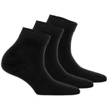 Tamaris Damen Quartersocken, 3er Pack - Comfort Cotton Quarter, einfarbig