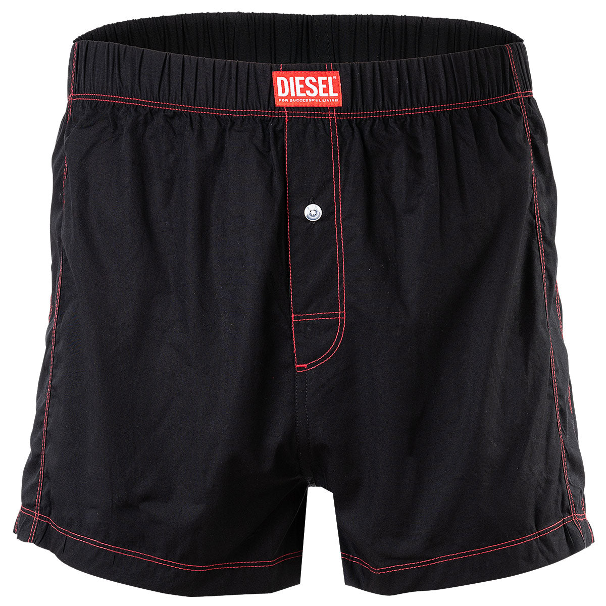 DIESEL Herren Web-Boxershorts - UUBX-STARK, Trunks, Baumwolle, einfarbig