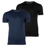 DIESEL Herren T-Shirt 2er Pack - UMTEE-RANDAL-TUBE, Rundhals, kurzarm, einfarbig