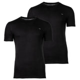 DIESEL Herren T-Shirt 2er Pack - UMTEE-RANDAL-TUBE, Rundhals, kurzarm, Logo