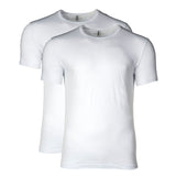 MOSCHINO Herren T-Shirt 2er Pack - Crew Neck, Rundhals, Stretch Cotton, uni