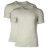 MOSCHINO Herren T-Shirt 2er Pack - Crew Neck, Rundhals, Stretch Cotton, uni