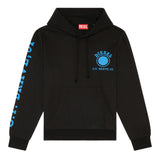 DIESEL Herren Kapuzenpullover - S-GINN-HOOD-K21, Hoodie, Print