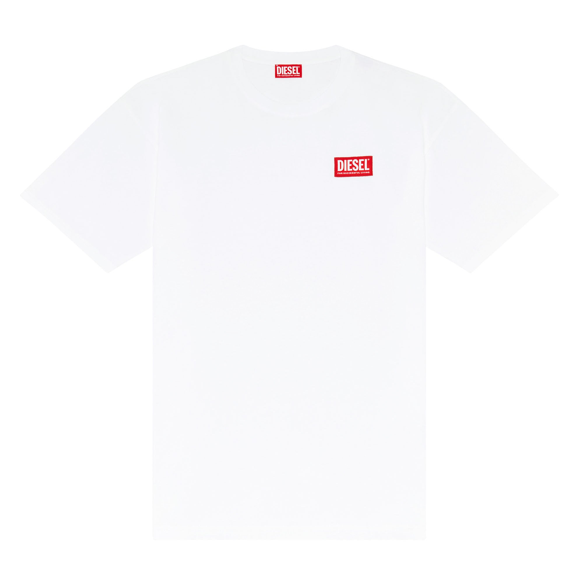 DIESEL Herren T-Shirt - T-BOXT-LAB, Kurzarm, Rundhals, Baumwolle, Logo, einfarbig