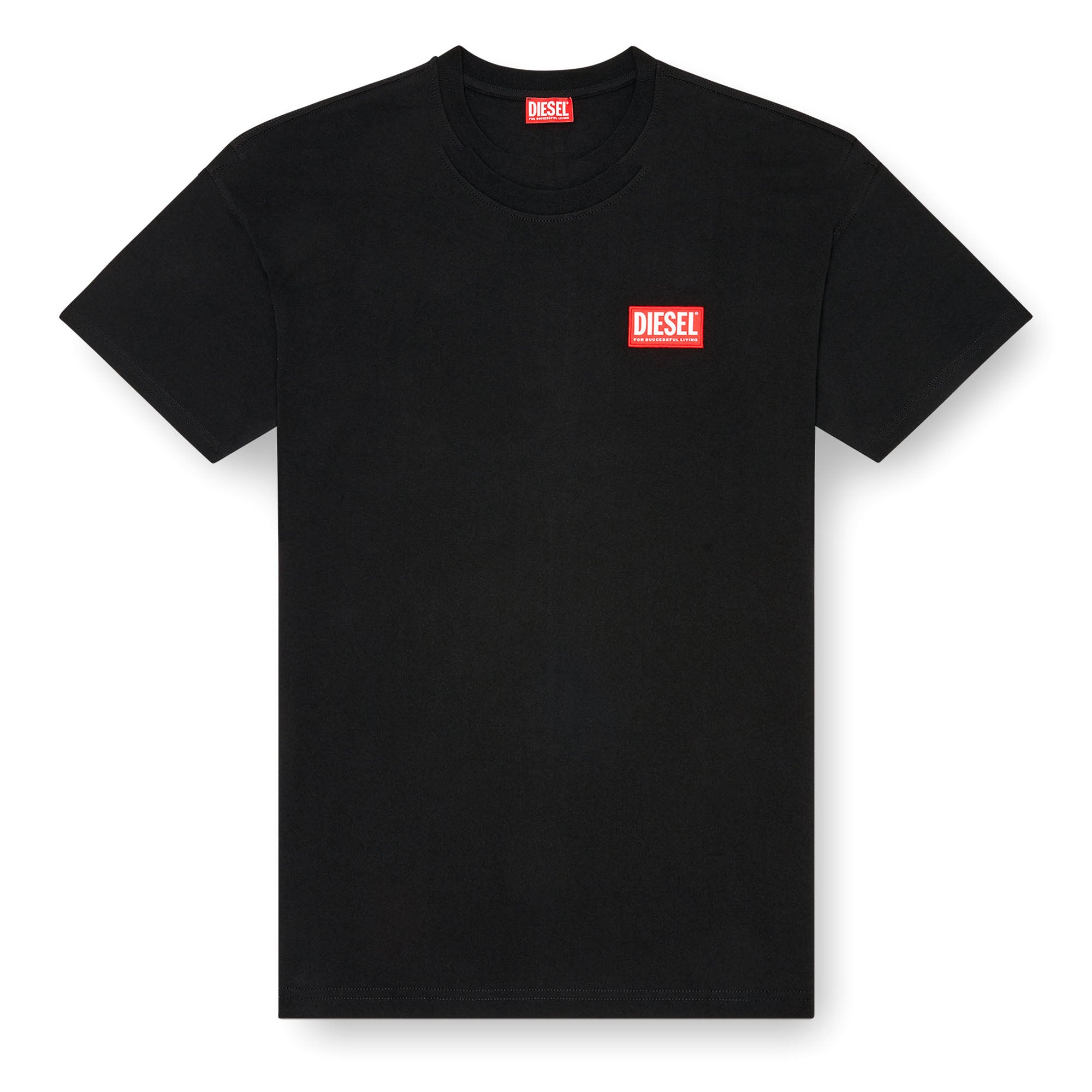 DIESEL Herren T-Shirt - T-BOXT-LAB, Kurzarm, Rundhals, Baumwolle, Logo, einfarbig