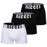 DIESEL Herren Boxershorts, 3er Pack - DAMIEN-D-POP, Trunks, Cotton Stretch