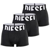 DIESEL Herren Boxershorts, 3er Pack - DAMIEN-D-POP 55, Boxer Briefs, Retro-Pants, Big Logo, Mikrofaser
