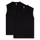 DIESEL Herren Tank Tops, 2er Pack - TOM-UTL, Baumwolle, einfarbig