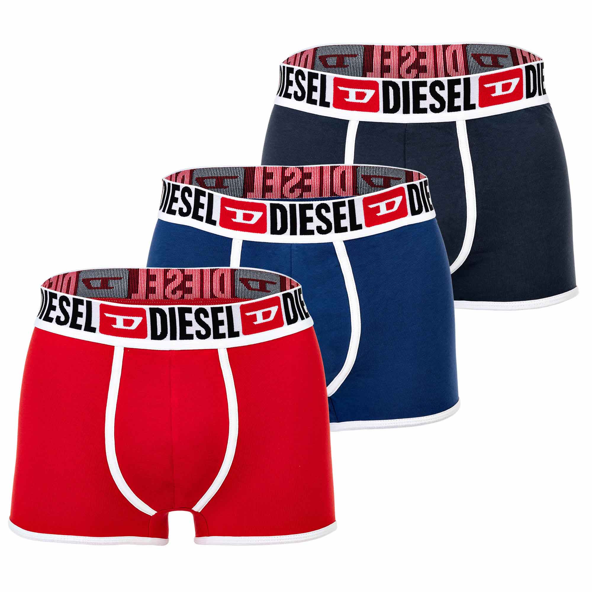 DIESEL Men's Boxer Shorts, 3-Pack - DANILO-D-CORE, Boxers, Trunks, Cotton Stretch