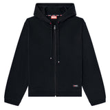 DIESEL Herren Sweatjacke mit Kapuze - JOY-D-CORE, Baumwolle, einfarbig