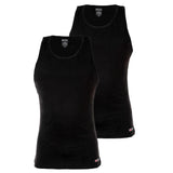 DIESEL Herren Unterhemden, 2er Pack - WALTY-D-CORE, Tanktop, ärmellos, Baumwolle