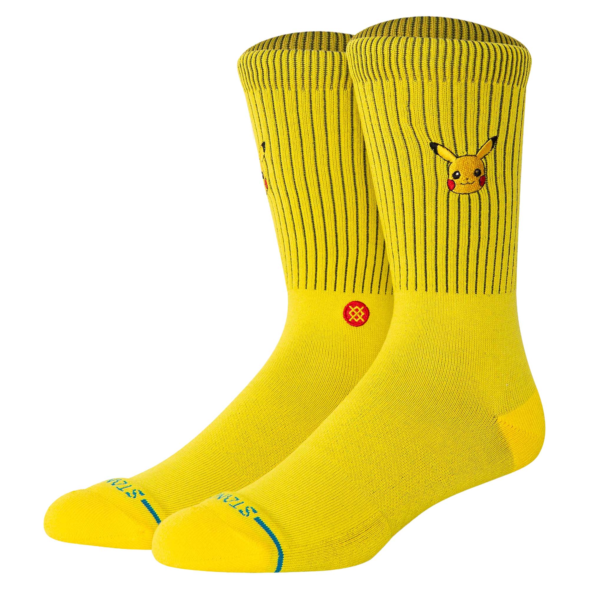 STANCE Unisex Socken - PIKACHU, Logo, Crew Socken, Pokemon