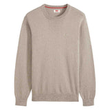 Levi's Herren Strickpullover - "Lightweight Housemark Sweater", Rundhals, Baumwoll-Mix