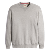 Levi's Herren Strickpullover - "Lightweight Housemark Sweater", Rundhals, Baumwoll-Mix