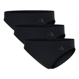 adidas Damen Slips, 3er Pack - Sport Active Seamless, Low Rise Bikini, Unterwäsche, Logo, einfarbig