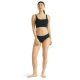 adidas Damen Slips, 6er Pack - Sport Active Seamless, Hipster, Unterwäsche, Logo, einfarbig