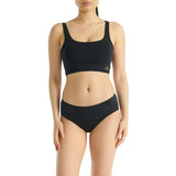 adidas Damen Slips, 6er Pack - Sport Active Seamless, Hipster, Unterwäsche, Logo, einfarbig