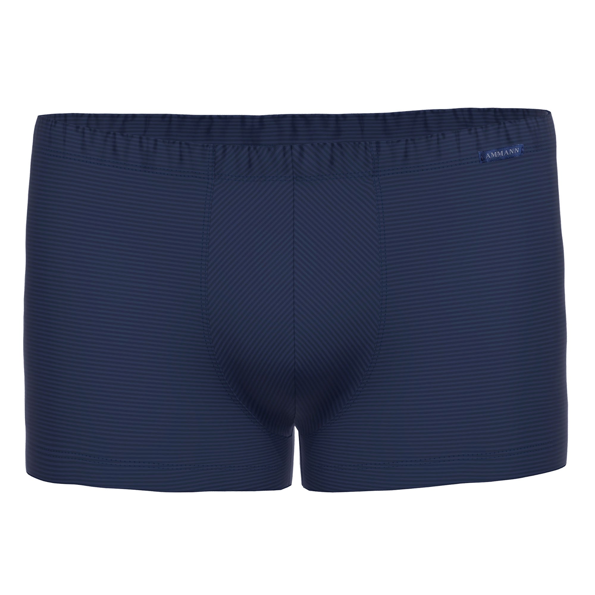 AMMANN Herren Boxershorts - Retro Short Cotton & More, Ton-in-Ton Streifen, Baumwollmischung