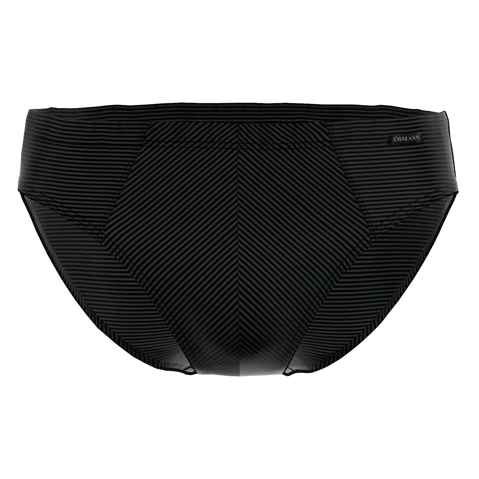 AMMANN Herren Slip - Mini Slip Cotton & More, Ton-in-Ton Streifen, Baumwollmischung