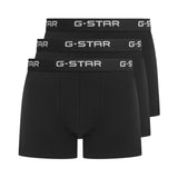 G-STAR Herren Boxershorts, 3er Pack - ASH, Trunks, Cotton Stretch