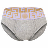 VERSACE Herren Slip - TOPEKA, Stretch Cotton, einfarbig
