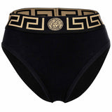 VERSACE Damen Slip - TOPEKA, High Leg, Unterwäsche, Organic Cotton, Bi-Stretch