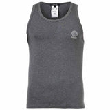 VERSACE Herren Tank Top - TOPEKA, Unterhemd, Rundhals, Stretch Cotton, einfarbig