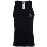 VERSACE Herren Tank Top - TOPEKA, Unterhemd, Rundhals, Stretch Cotton, einfarbig