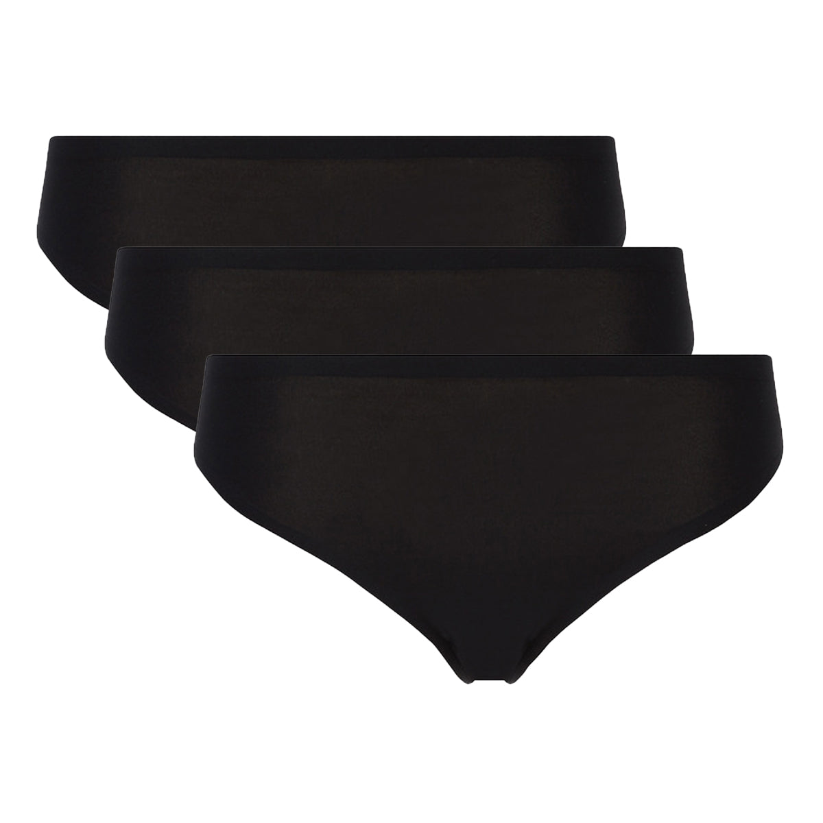 Chantelle Damen Tanga 3er Pack - String, SoftStretch, nahtlos, unsichtbar, Einheitsgröße