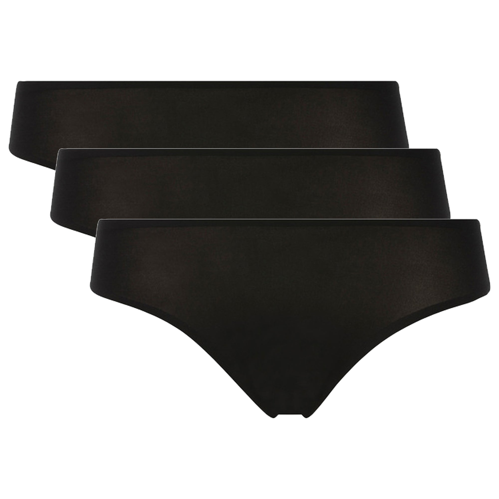 Chantelle Damen Slips, 3er Pack - SoftStretch, nahtlos, unsichtbar, Einheitsgröße 36-44