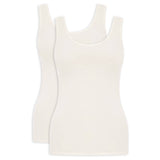 Chantelle Damen Top 2er Pack - Unterhemd, SoftStretch, nahtlos, Einheitsgröße 34-44