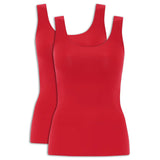 Chantelle Damen Top 2er Pack - Unterhemd, SoftStretch, nahtlos, Einheitsgröße 34-44