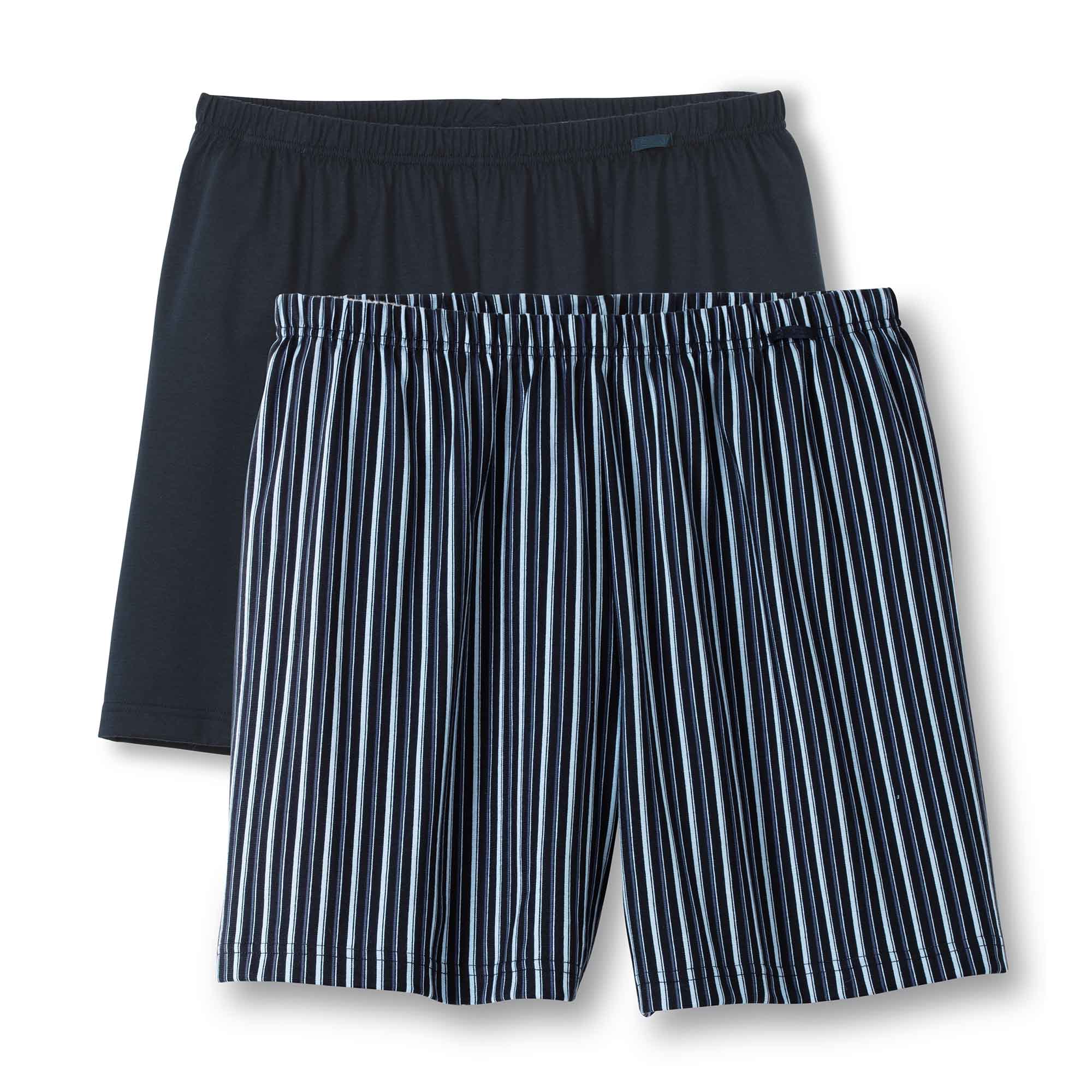 CALIDA Herren Web-Boxershorts, 2er Pack - Prints Benefits, Baumwolle, Single Jersey