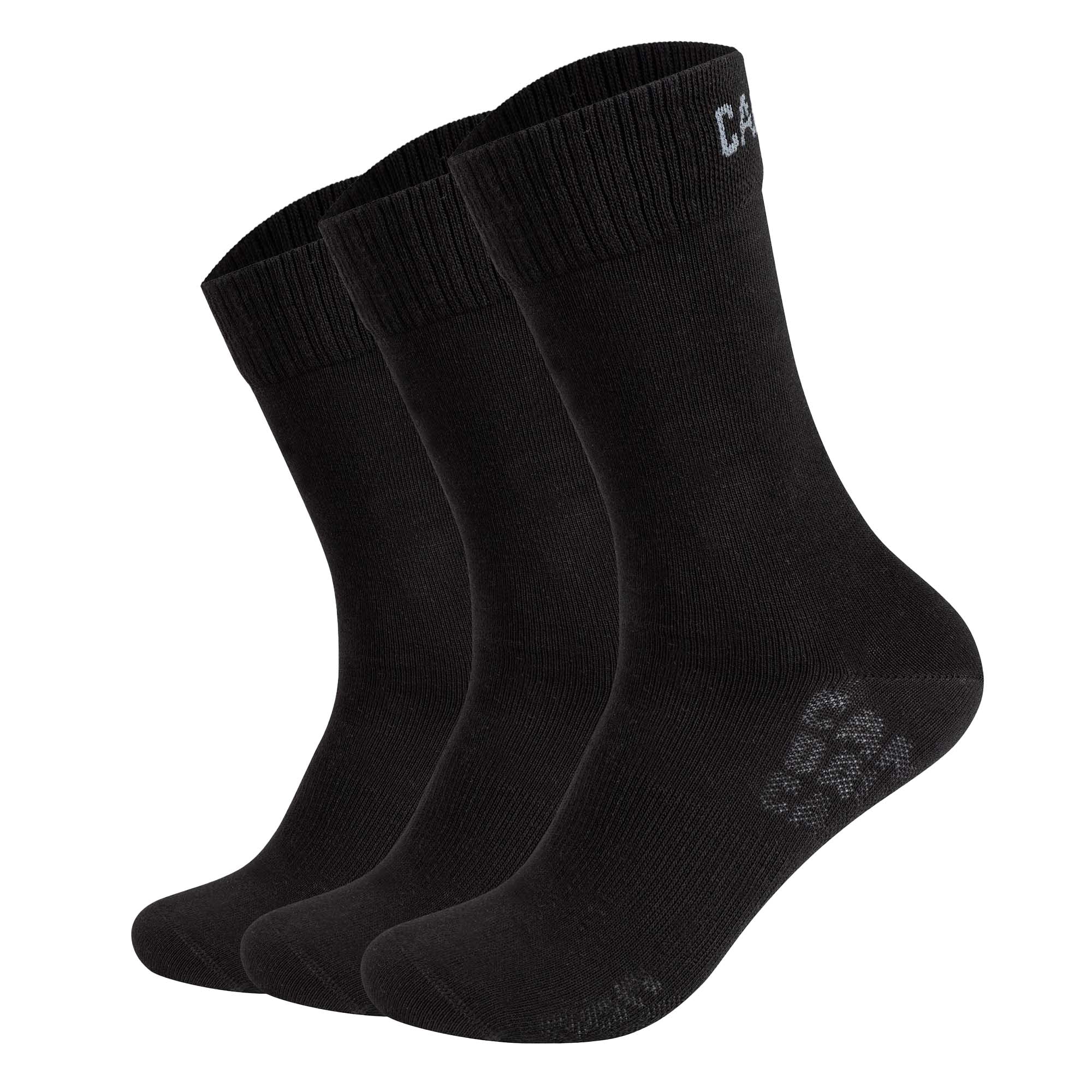 CAMP DAVID Herren Socken, 3er Pack - Action-Mesh Socks 3P, Logo, Baumwoll-Mix