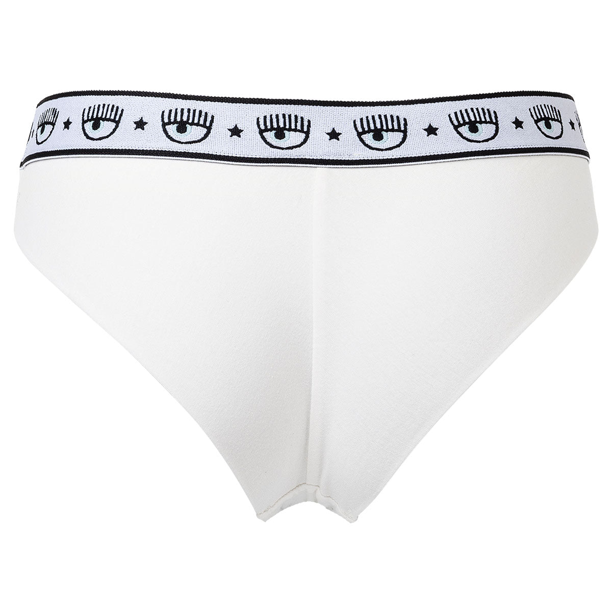 CHIARA FERRAGNI Women's Brazilian Brief 2-Pack - Panties, Cotton Stretch, Logo Waistband, uni