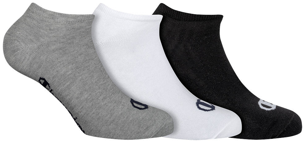 Champion Unisex Socks, 3 Pairs - Sneaker socks, No Show Socks Legacy
