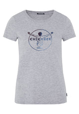 CHIEMSEE Damen T-Shirt - Taormina, Shirt, Baumwolle, Rundhals, Logo, kurz, einfarbig