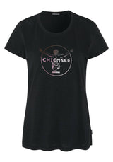 CHIEMSEE Ladies T-Shirt - Taormina, Shirt, Cotton, Round Neck, Logo, Short, One color
