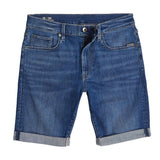G-STAR men's denim shorts - 3301 Slim Short , Elto Superstretch, jeans, short