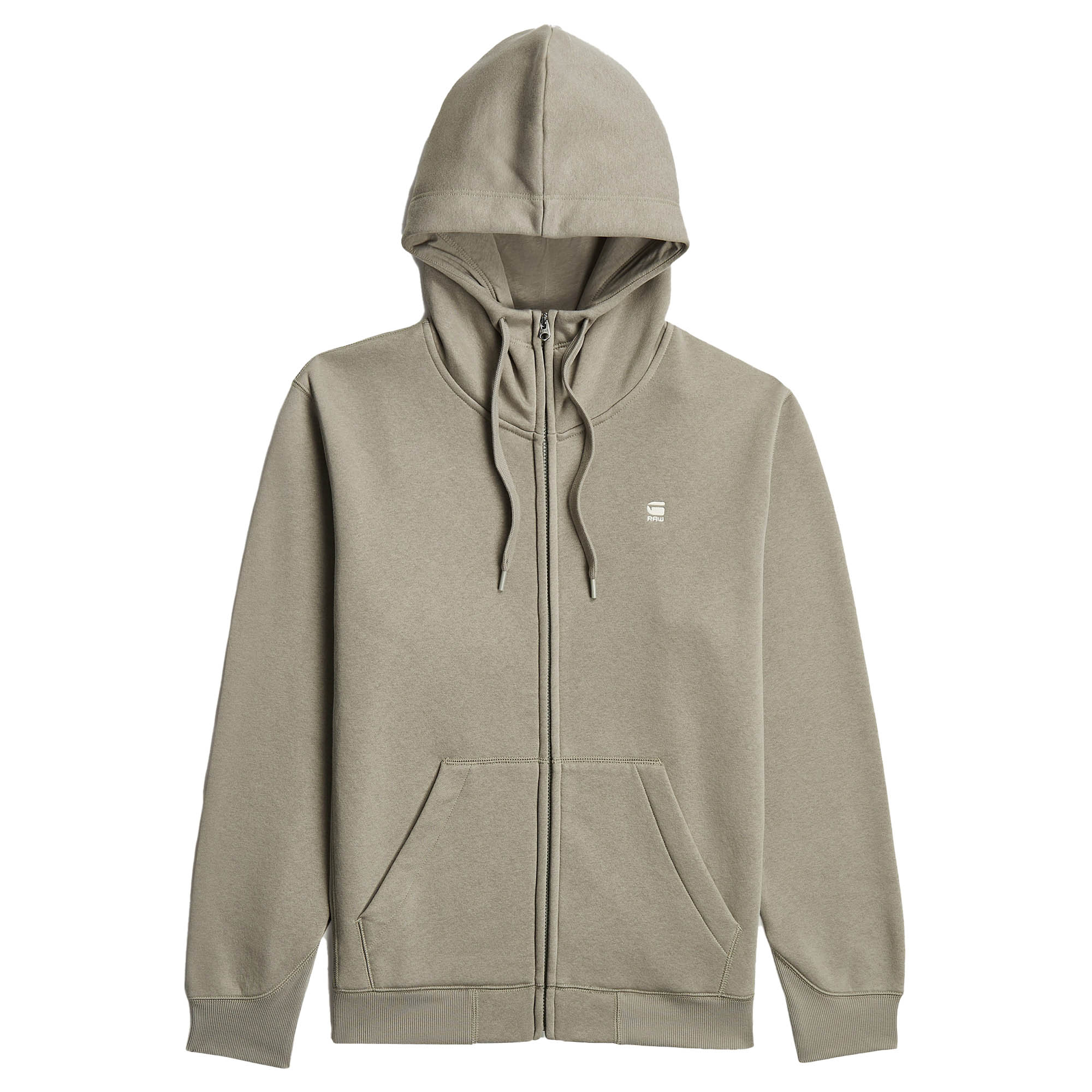 G-STAR Herren Sweat-Jacke - Premium Core, Loungewear, Zipper, Kapuze, einfarbig
