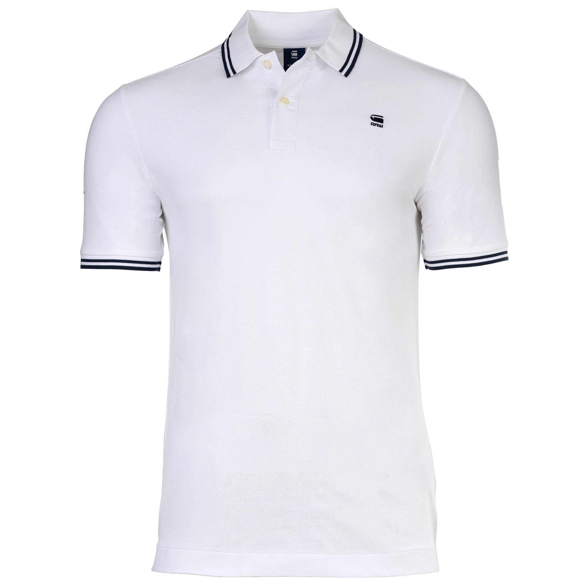 G-STAR Herren Poloshirt - Dunda Slim Stripe Polo, Knopfleiste, Bio-Baumwolle