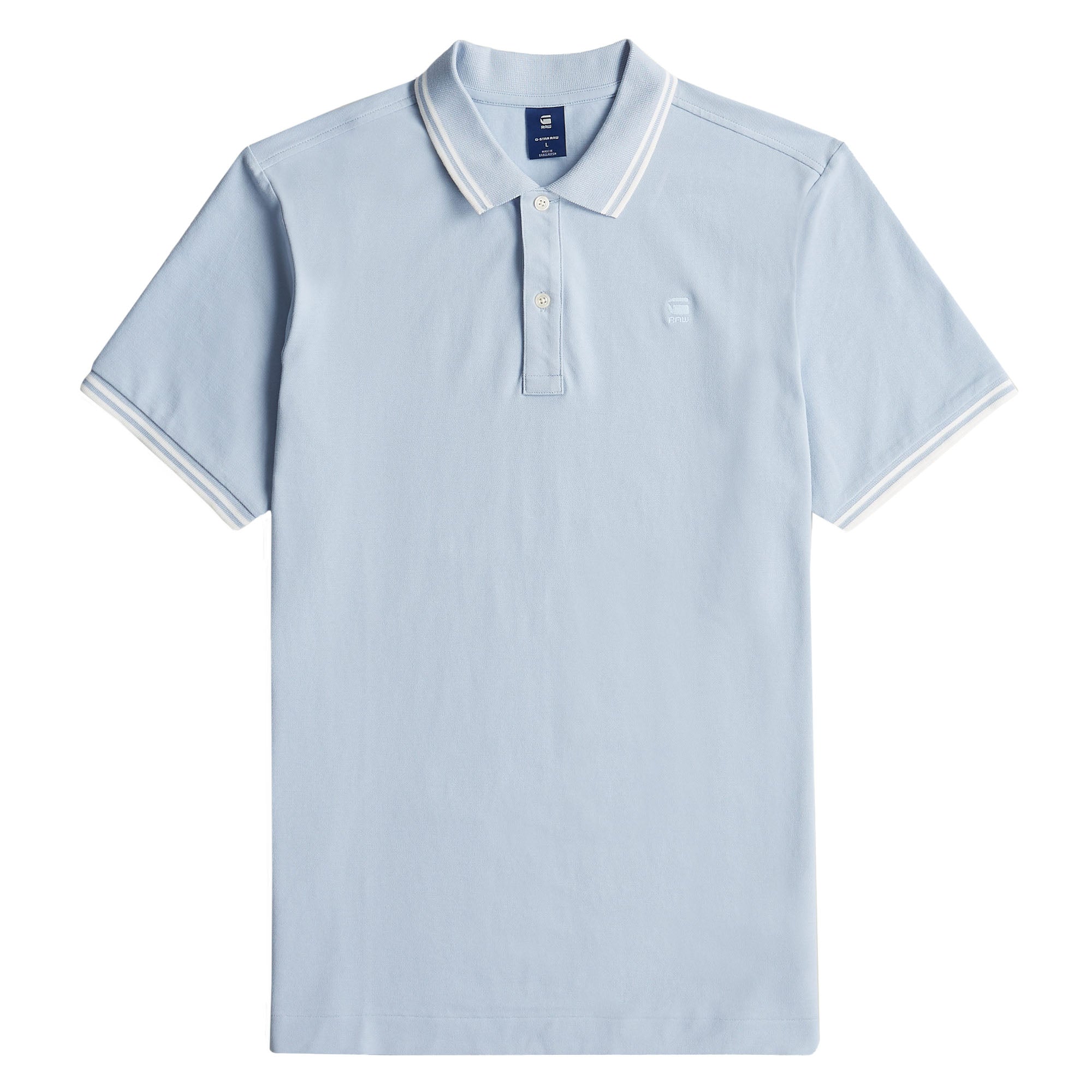G-STAR Herren Poloshirt - Dunda Slim Stripe Polo, Knopfleiste, Bio-Baumwolle