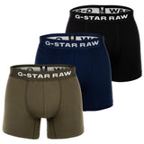 G-STAR Herren Boxershorts, 3er Pack - Boxer Briefs, Cotton Stretch