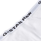 G-STAR Damen Hipster Slips, 3er Pack - Hipster, Cotton Stretch, Logo, einfarbig