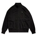 G-STAR Herren Sweatjacke - Rovic Zip Through Loose, Stehkragen, Reißverschluss, einfarbig