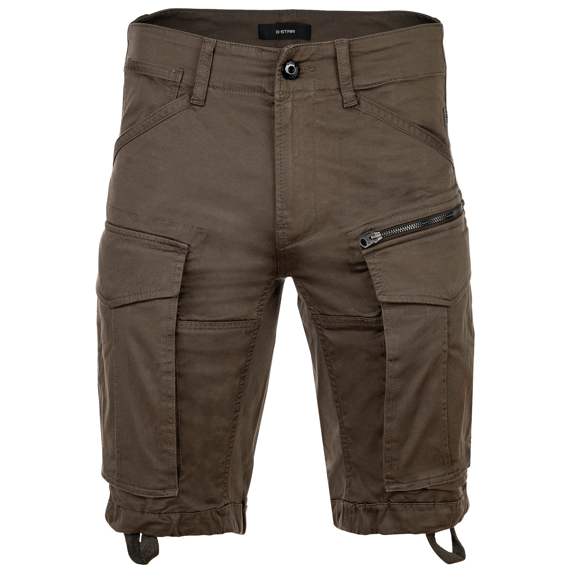 G-STAR Herren Cargoshorts - Rovic Zip Regular Short, kurz, Premium Mico Stretch, einfarbig