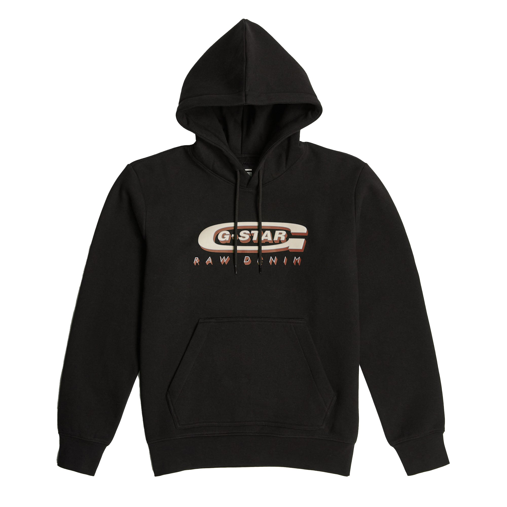 G-STAR Herren Hoodie - Old Skool Logo, Pullover, Kapuze, Bio-Baumwolle